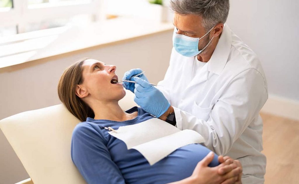 infecciones dentales embarazada